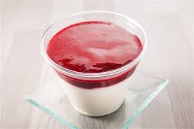 FROMAGE BLANC AUX COULIS DE FRUITS ROUGES